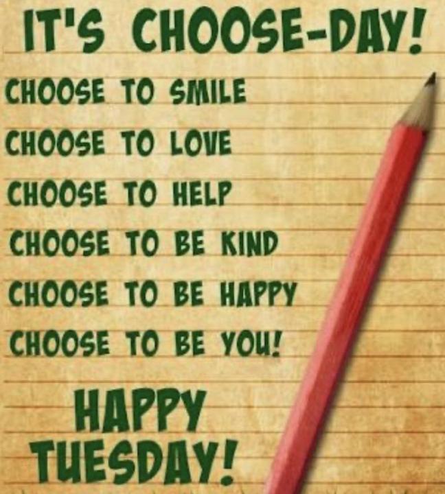 Happy Choose-Day! 🥰