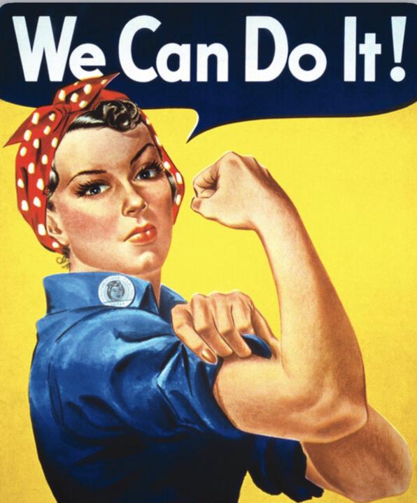 Strong women don’t just talk… they show.