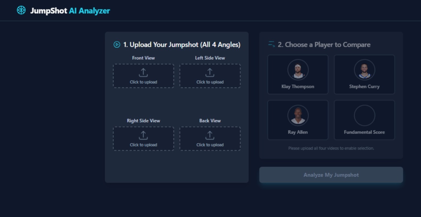 AI Jumpshot Analyzer