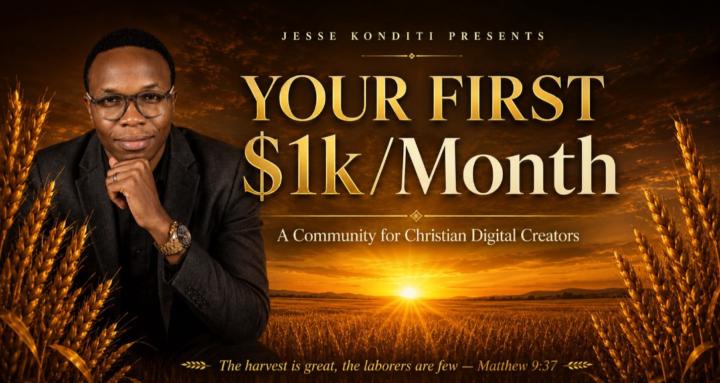 Faith & Income; Your First $1K