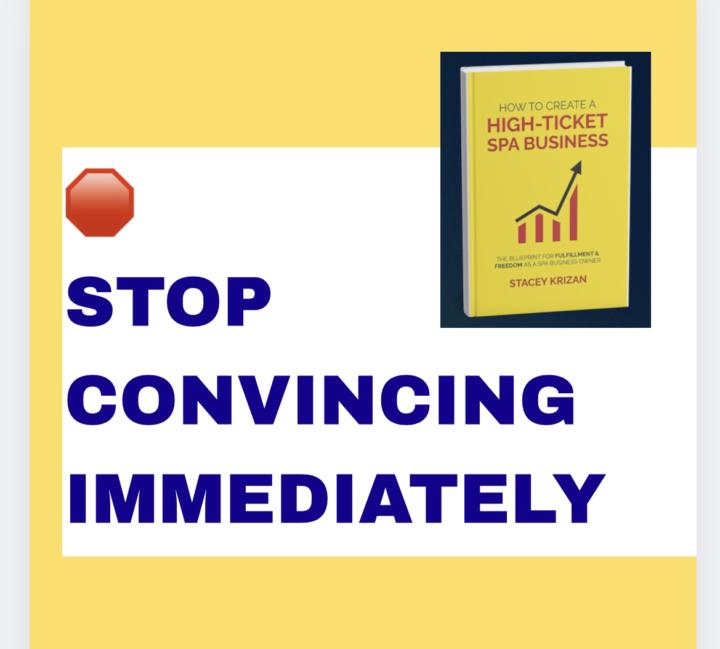 Sk147: 🛑 STOP Convincing.  Immediately. 