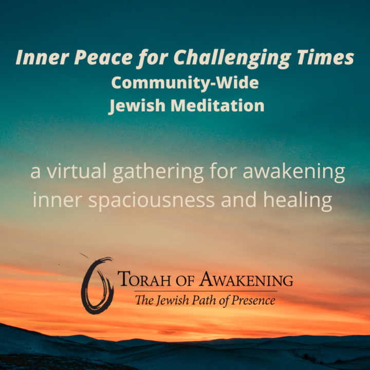 Monday July 6 - Inner Peace for Challenging Times