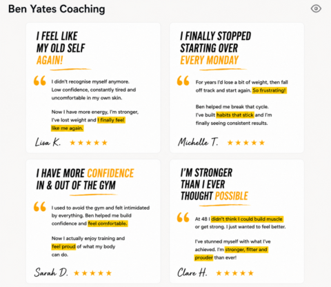 Ben Yates Coaching gallery image