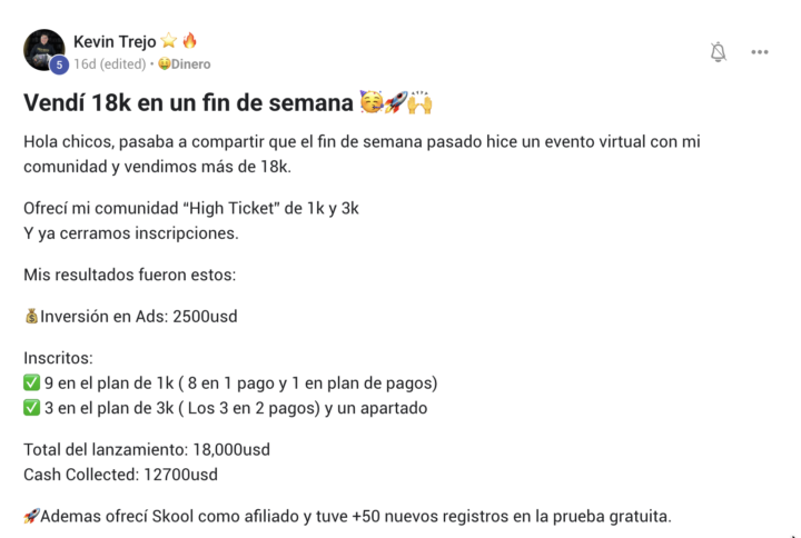 🔥 $18.000 EN UN FIN DE SEMANA