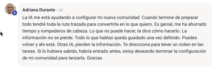 🫡 MUCHAS GRACIAS POR EL FEEDBACK DE EMPRENDEDORES IA