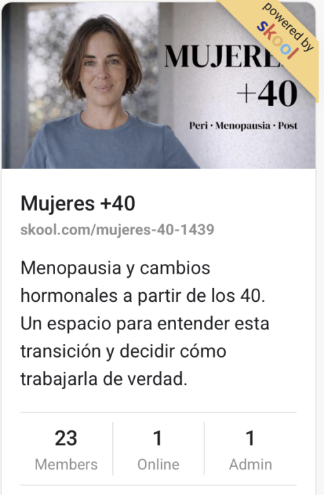 0€ facturados | 23 miembros | Mujeres +40