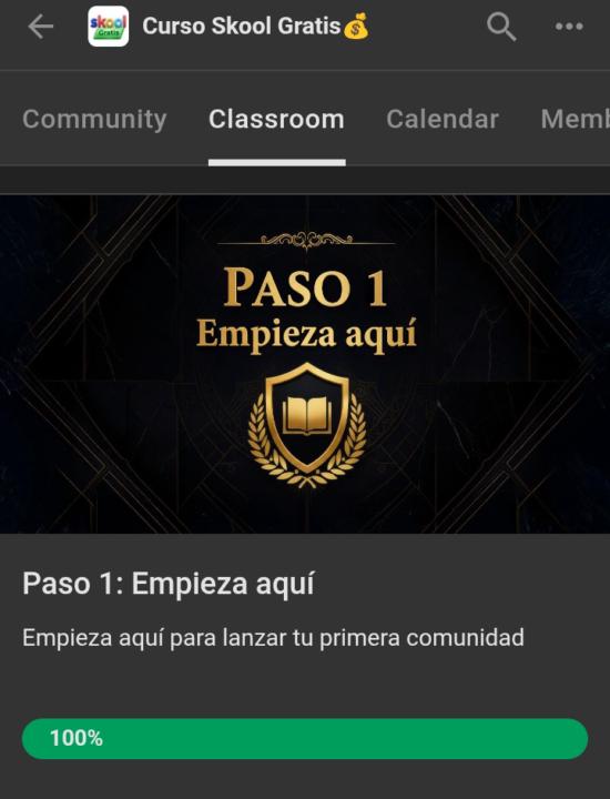 Primer Paso Listo