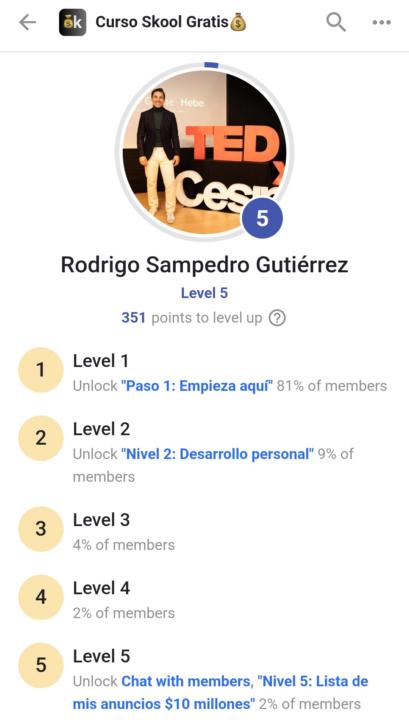 Nivel 5. Gracias por ayudarme a llegar aquí.