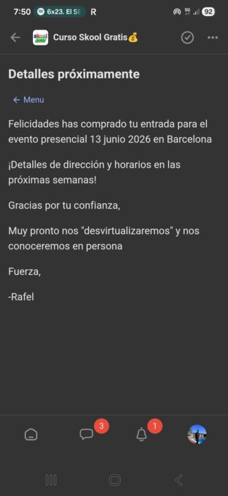 Nos vemos en Barcelona 
