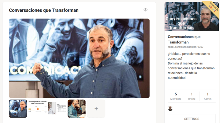 ¿Dónde están esas conversaciones con sabor?