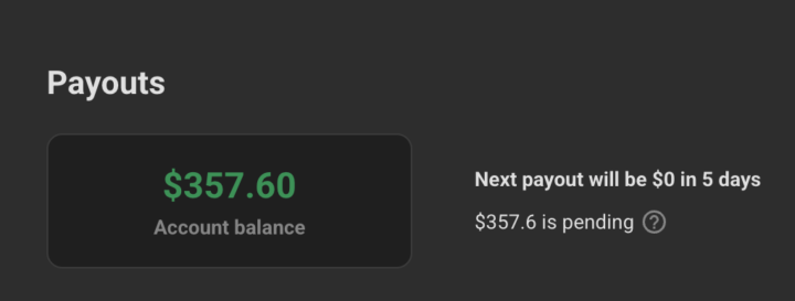 357,6$ facturados | 366 miembros | LAGRUPETTA 🚴‍♂️