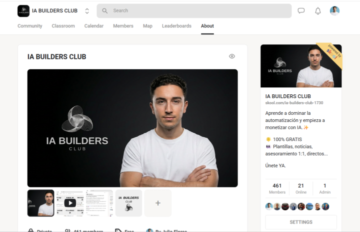 +460 miembros en 3 semanas