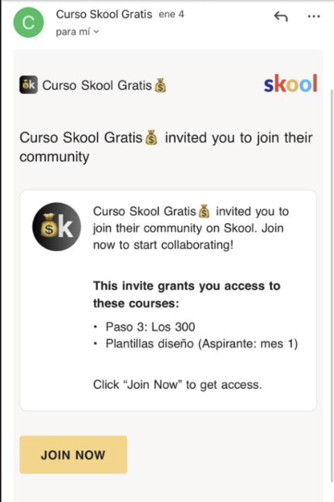 🚨 Teneis que ACEPTAR EL CORREO que os ha llegado para entrar a la mentoria de Los 300