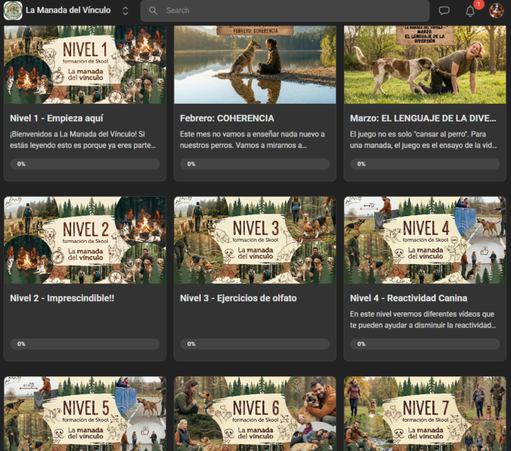 Ya va cogiendo forma la comunidad La Manada del Vínculo