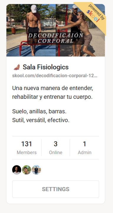 Sin ventas online esta semana | 131 miembros |🦇Sala Fisiologics 