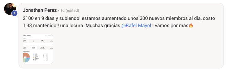LOS NÚMEROS NO PARAN DE SUBIR CUANDO HACES LAS COSAS BIEN! 