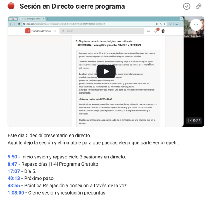 Minutaje en videos de forma automática 🤯