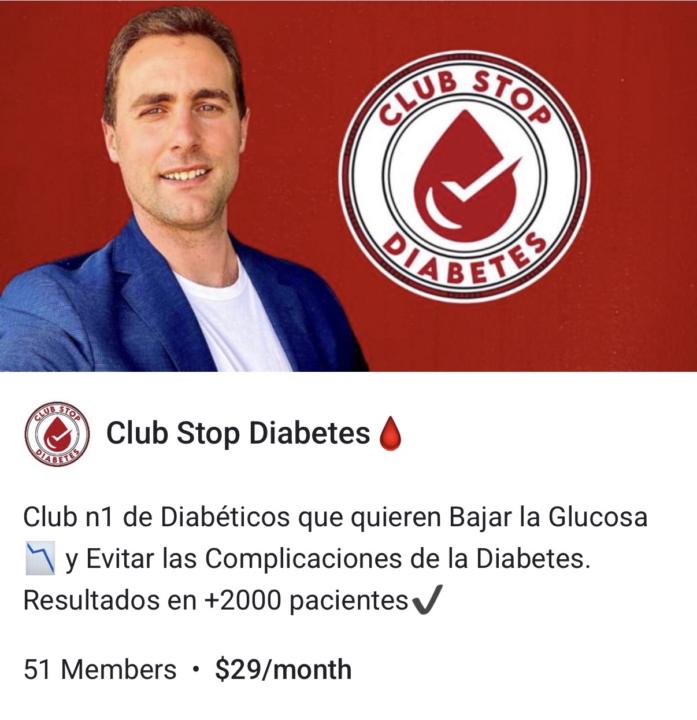 💰1845$ |51 miembros | Club Stop Diabetes🩸