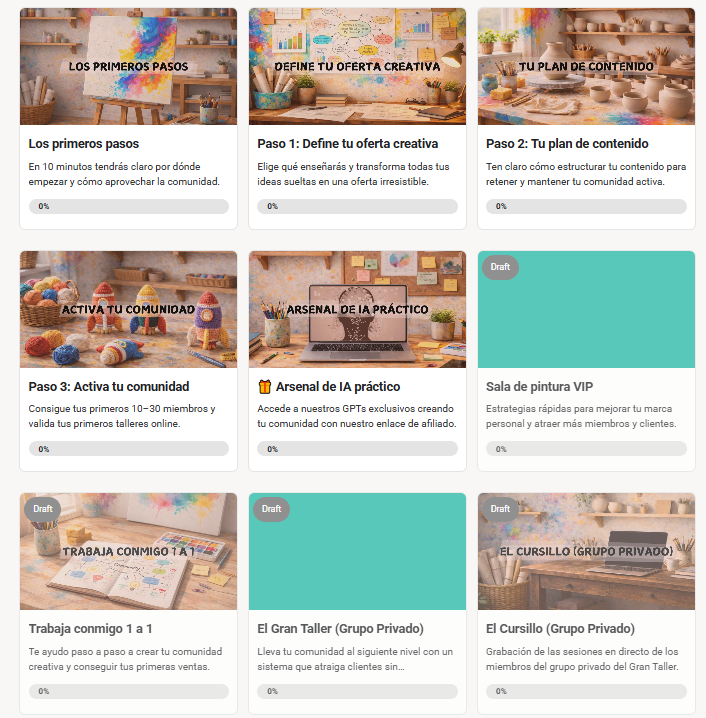 Funnel de Ingresos Creativos listo 🎨💰