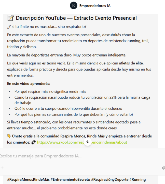 VidIQ 0 - Emprendedores IA 1