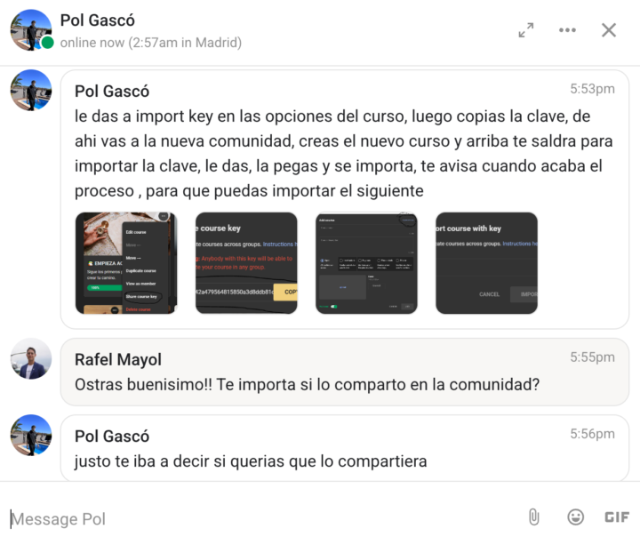 📚Como importar tu curso existente a una nueva comunidad en Skool