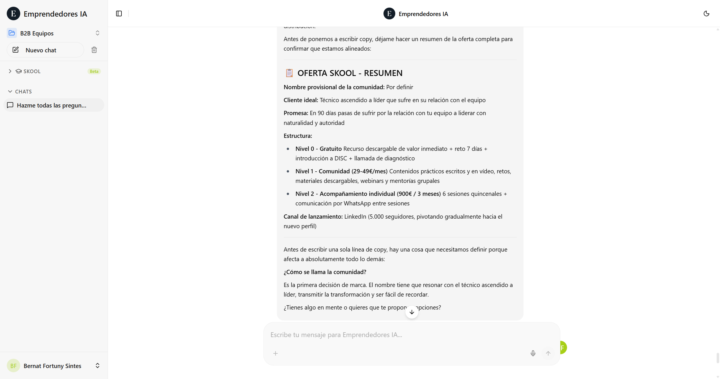 Nueva propuesta