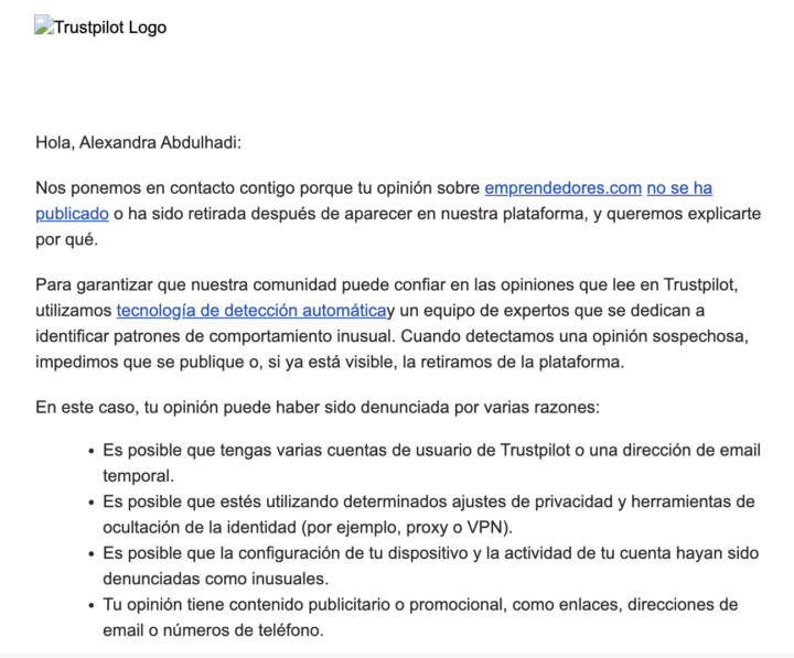 Nunca me habia pasado esto!