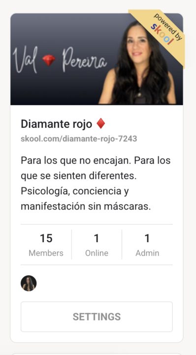 0€ facturación, 15 miembros, Comunidad Diamante Rojo