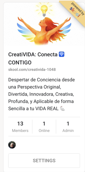 Somos 13 en mi Comunidad: CreatiVIDA, Conecta CONTIGO