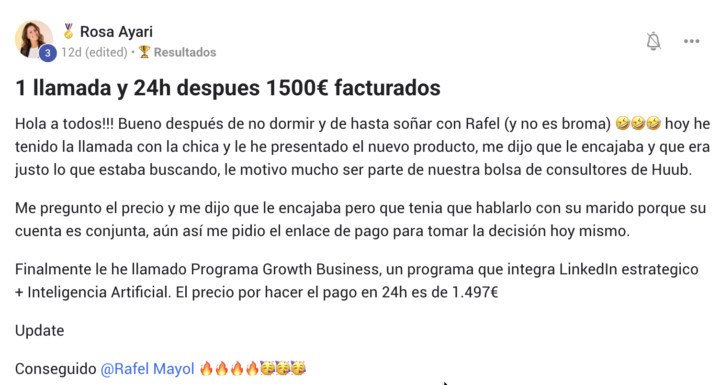 OBTIENES CLARIDAD Y FACTURAS 1.000€ MÍNIMO