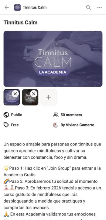 Y ya somos 50 en Tinnitus Calm 🌟🌟🌟🌟🌟