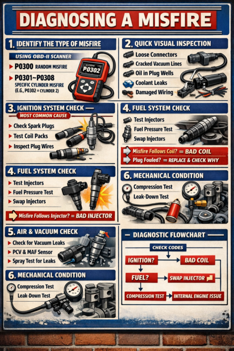 Misfire basic diagnostic 