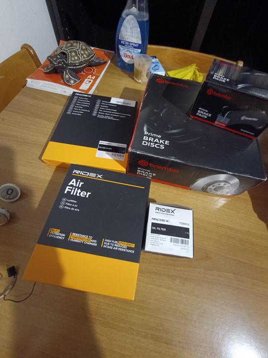 Service Kit & Front Brake Upgrade