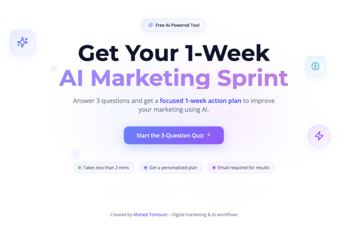 Most people don’t have a marketing problem.