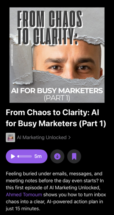AI Marketing Unlocked Challenge