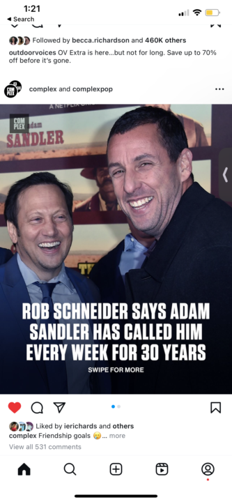 Rob Schneider sighting 