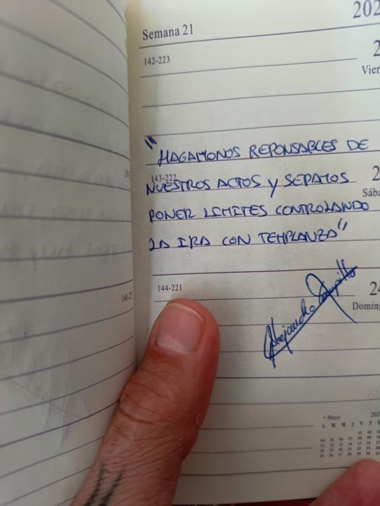 Reflexión de ahora 