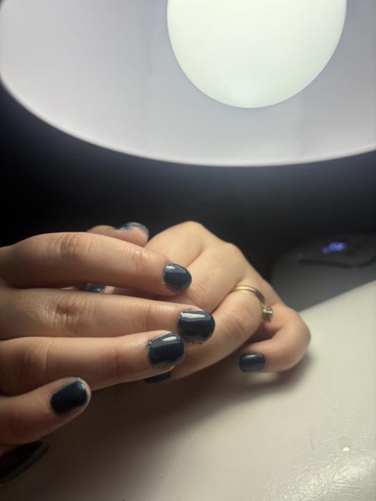 Copertura acrigel con piccolo allungamento 💅🏻💙