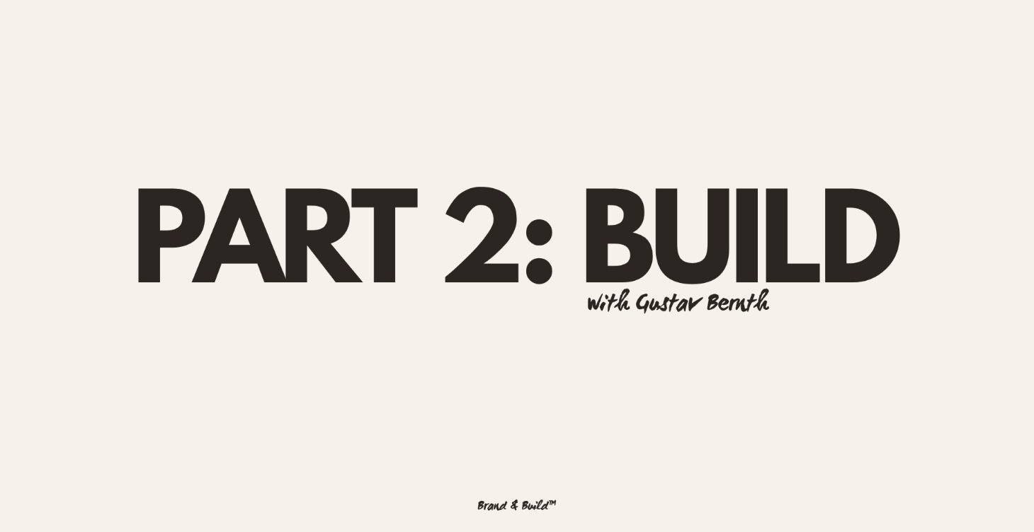 Part 2: Build