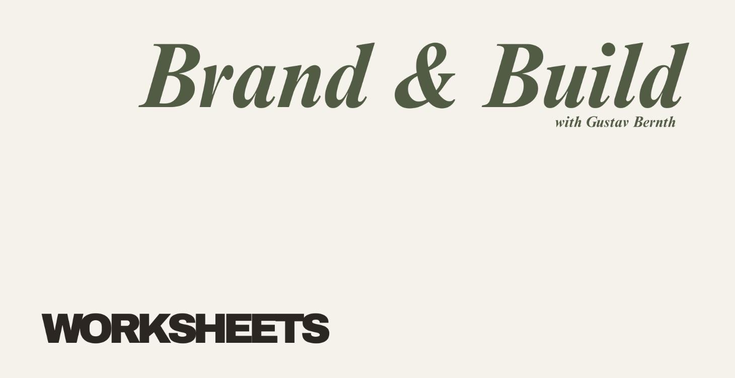 Worksheets & Templates