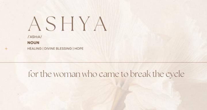 ASHYA - For The Cycle Breakers
