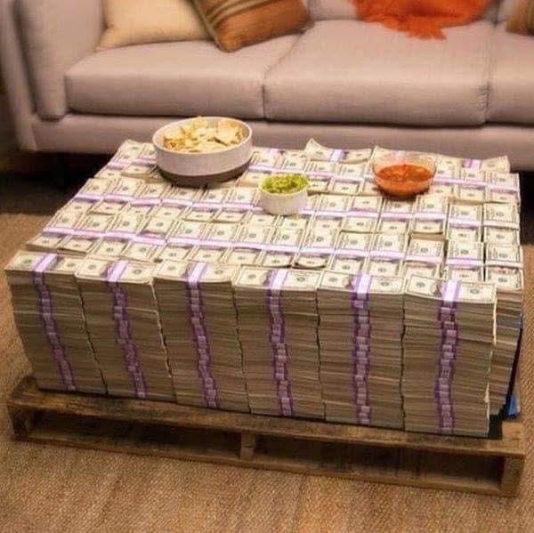 Are you stacking cash, or just stacking "takes"?