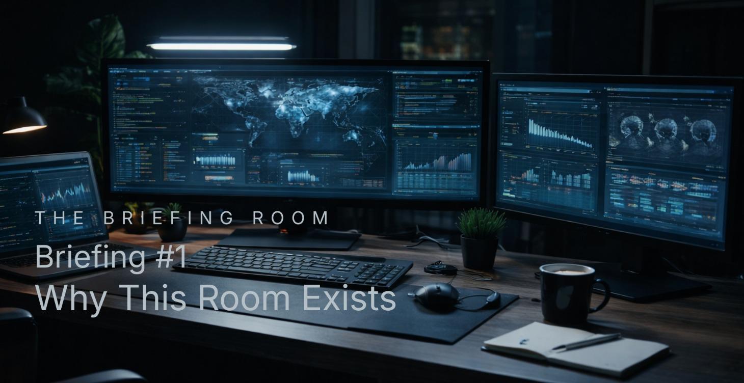 Start Here — Why This Room Exists