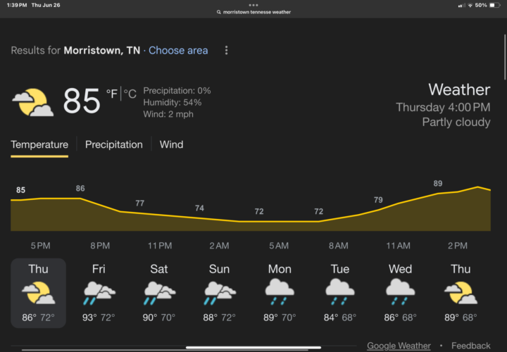 You can’t beat this summer weather 