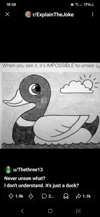 If You Know You Know...