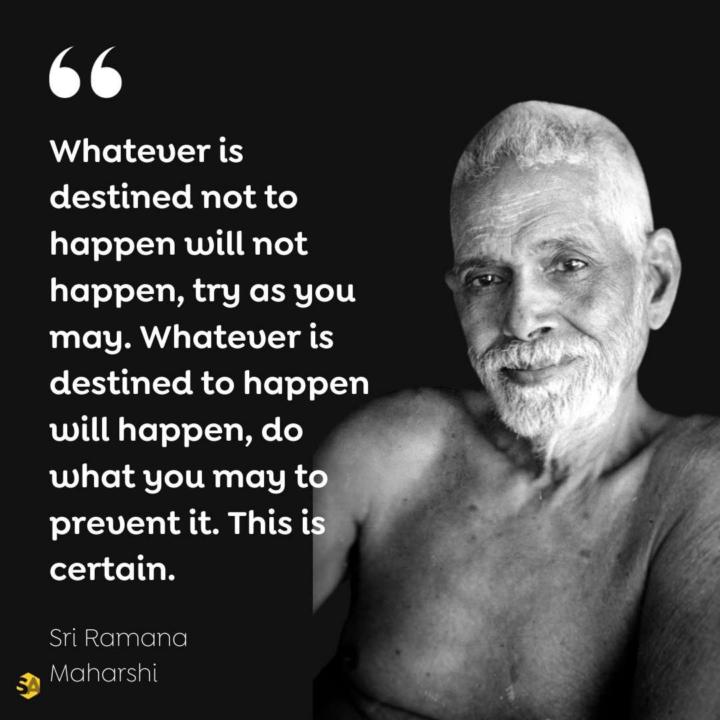 RAMANA QOUTE OF THE DAY FOR A WEEK. 