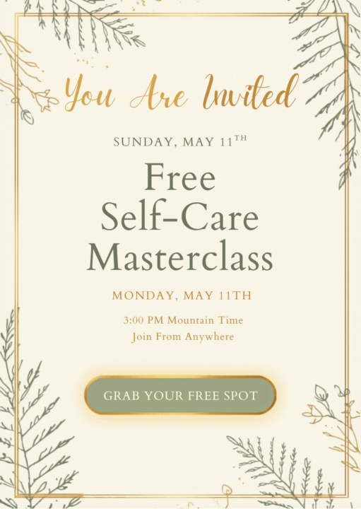 Be sure to register for this Months Free masterclass!!  May 11th!