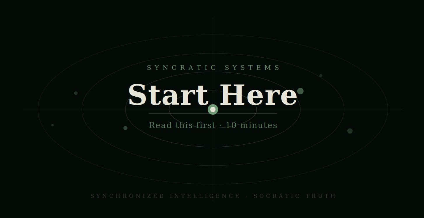 Start Here — Read This First