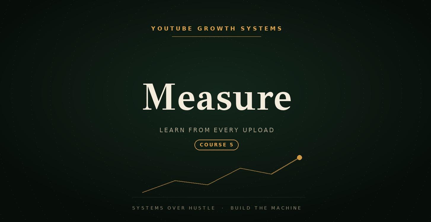 COURSE 5 — MEASURE