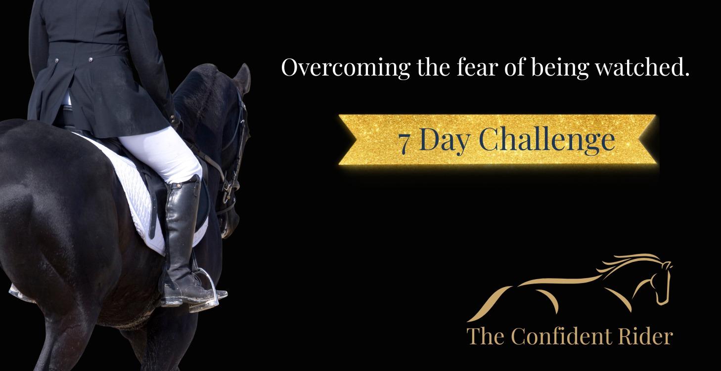 Overcoming the fear of being watched